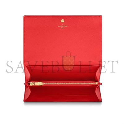 LOUIS VUITTON SARAH WALLET M69747 (19*10.5*2.5cm)